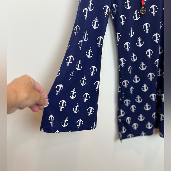 New Macbeth Collection Women's Nautical Hooded Tunic Beach Coverup Sz Small - Picture 7 of 16